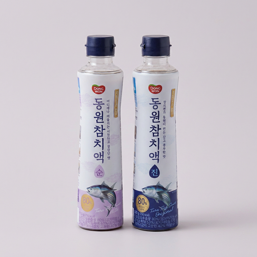 동원 참치액 진 + 순, 900g, 2개