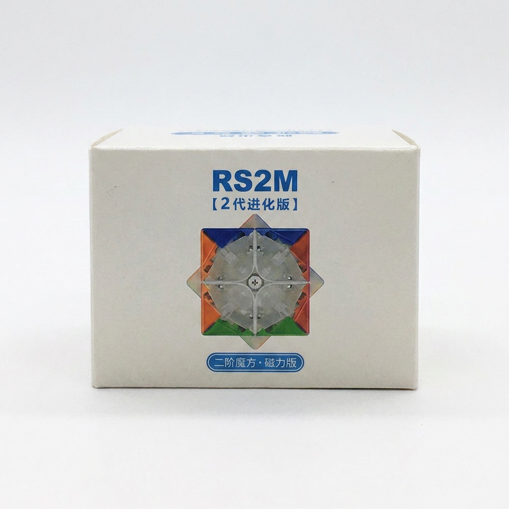 MoYu 2x2 입문용 선수용 자석 큐브 RS2M Evolution, 1개