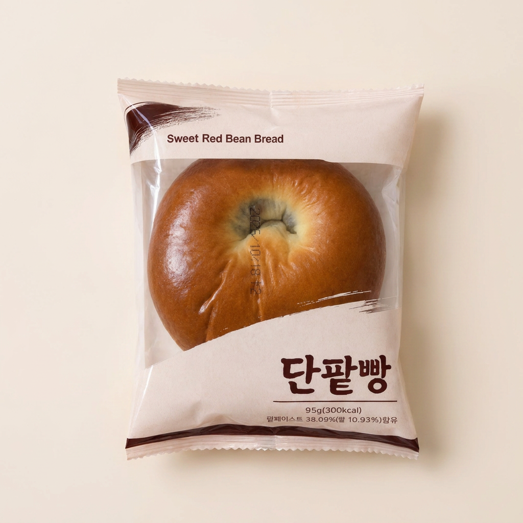 단팥빵, 95g, 20개