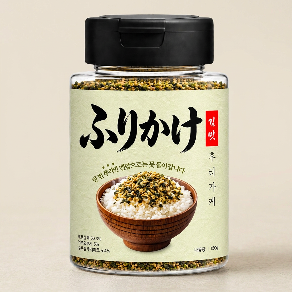 오케이 후리가케 국내산 김맛, 100g, 1개