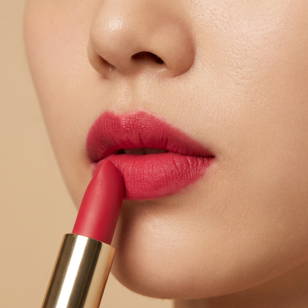 MYG NO LIPSTICK 립스틱, 웜 로즈레드, 매트, 3.8g, 1개