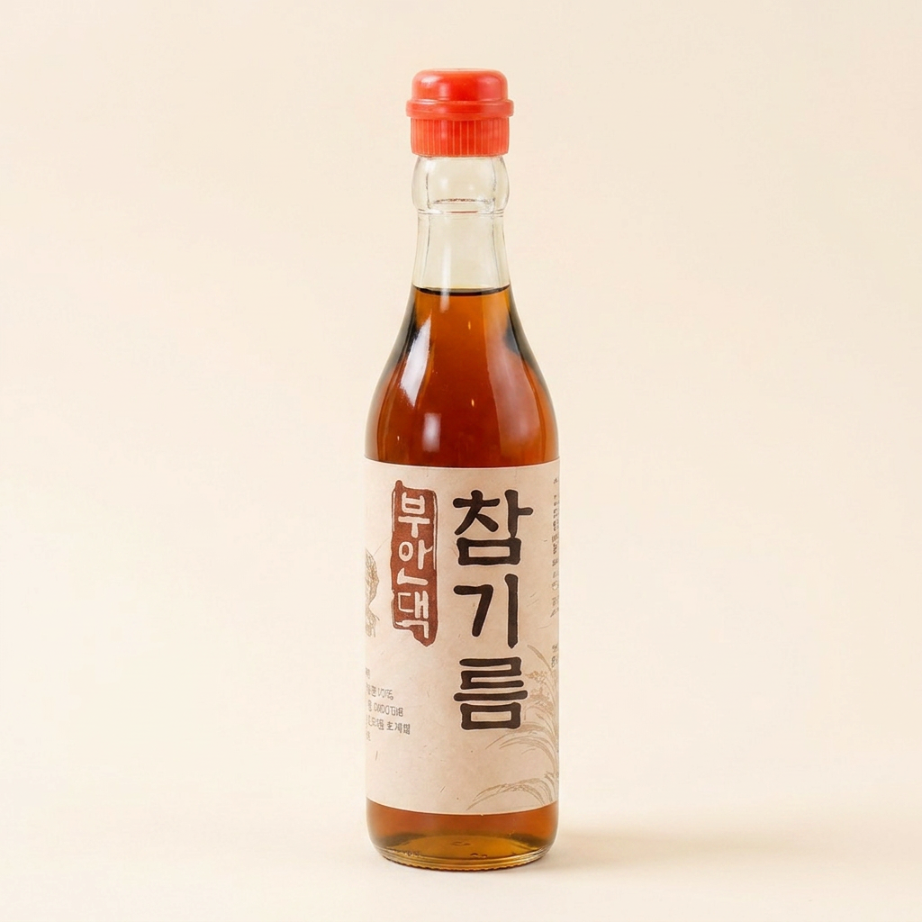 부안댁 진한 참기름, 350ml, 4개