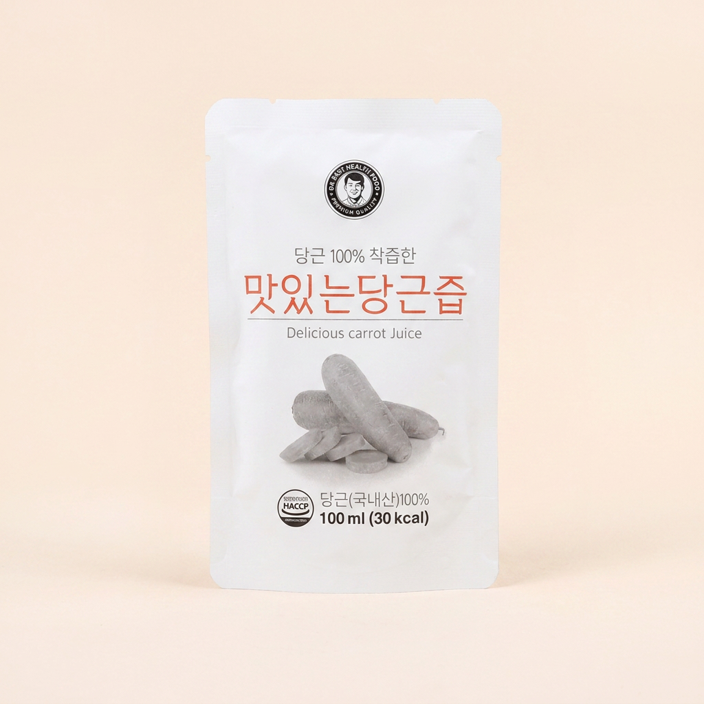 김재식헬스푸드 맛있는 당근즙, 100ml, 30팩, 1박스 토스쇼핑 특가