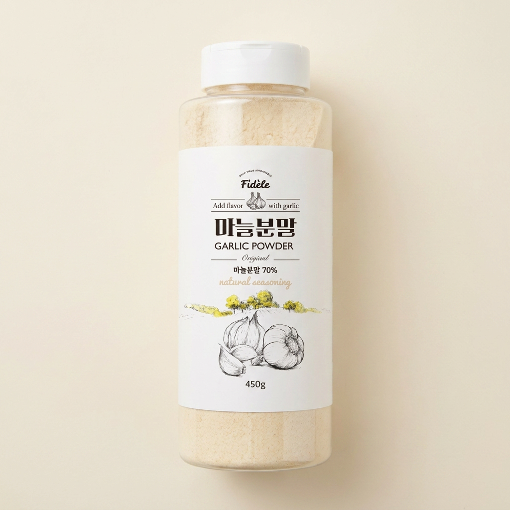 영지농산 피델 마늘분말, 450g, 1개