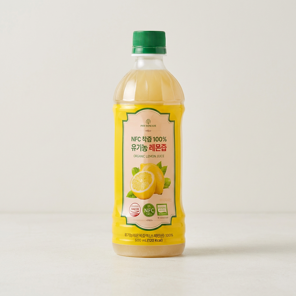 파이토메이드 NFC착즙 100프로 유기농 레몬즙, 500ml, 2개 토스쇼핑 특가
