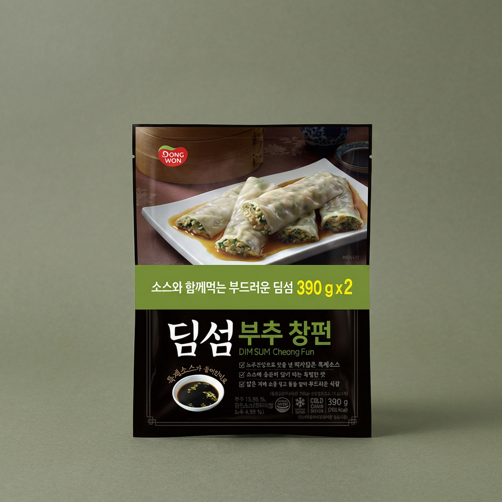 동원 딤섬, 부추창펀, 390g, 4개