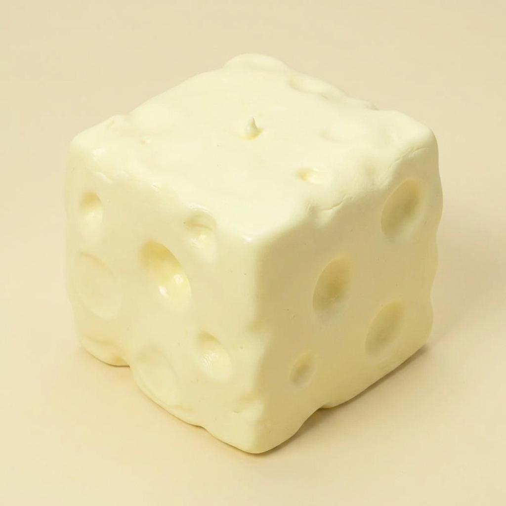 치즈빵 스퀴시, 8cm, 400g, 1개