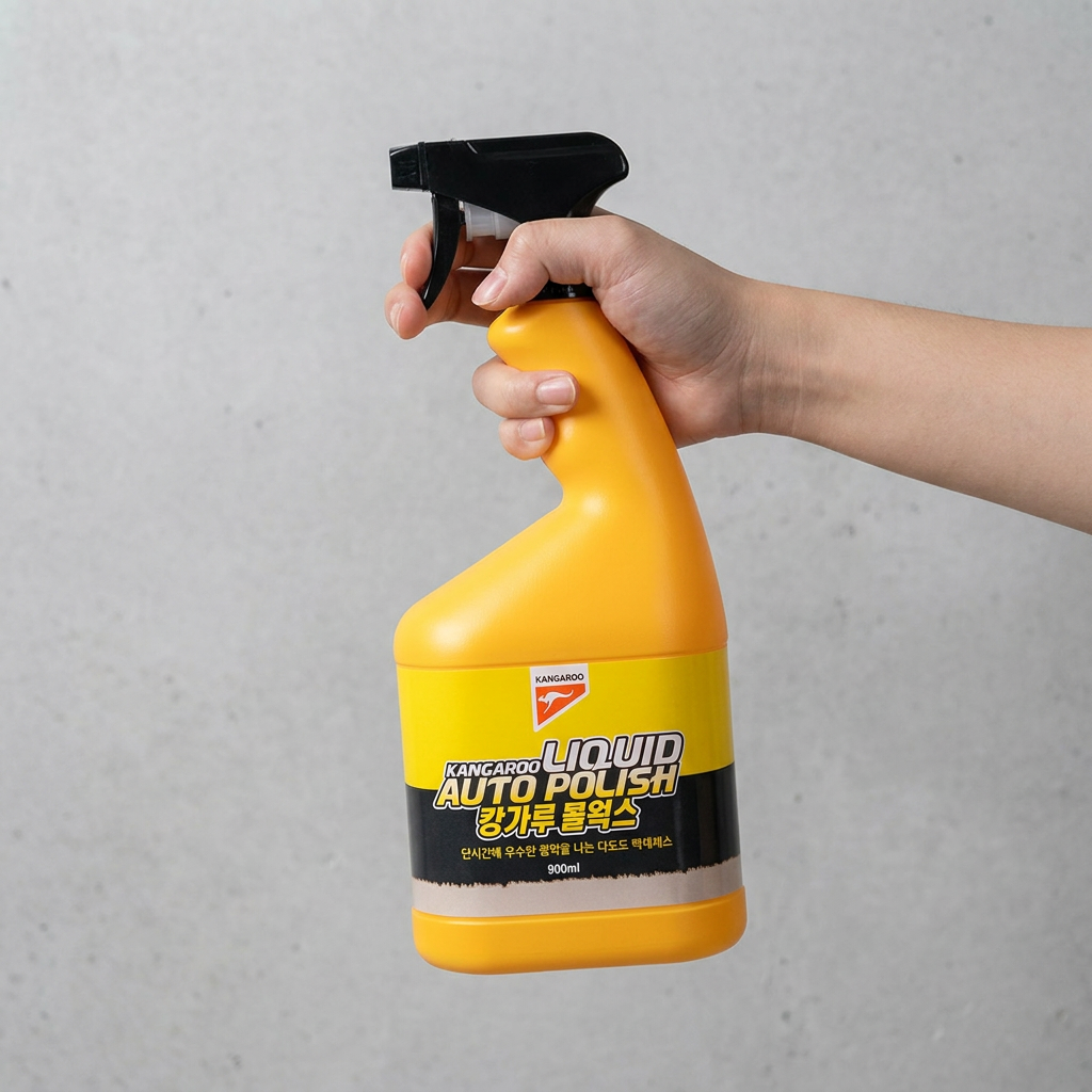 캉가루 광택우수 차량용 물왁스, 900ml, 1개