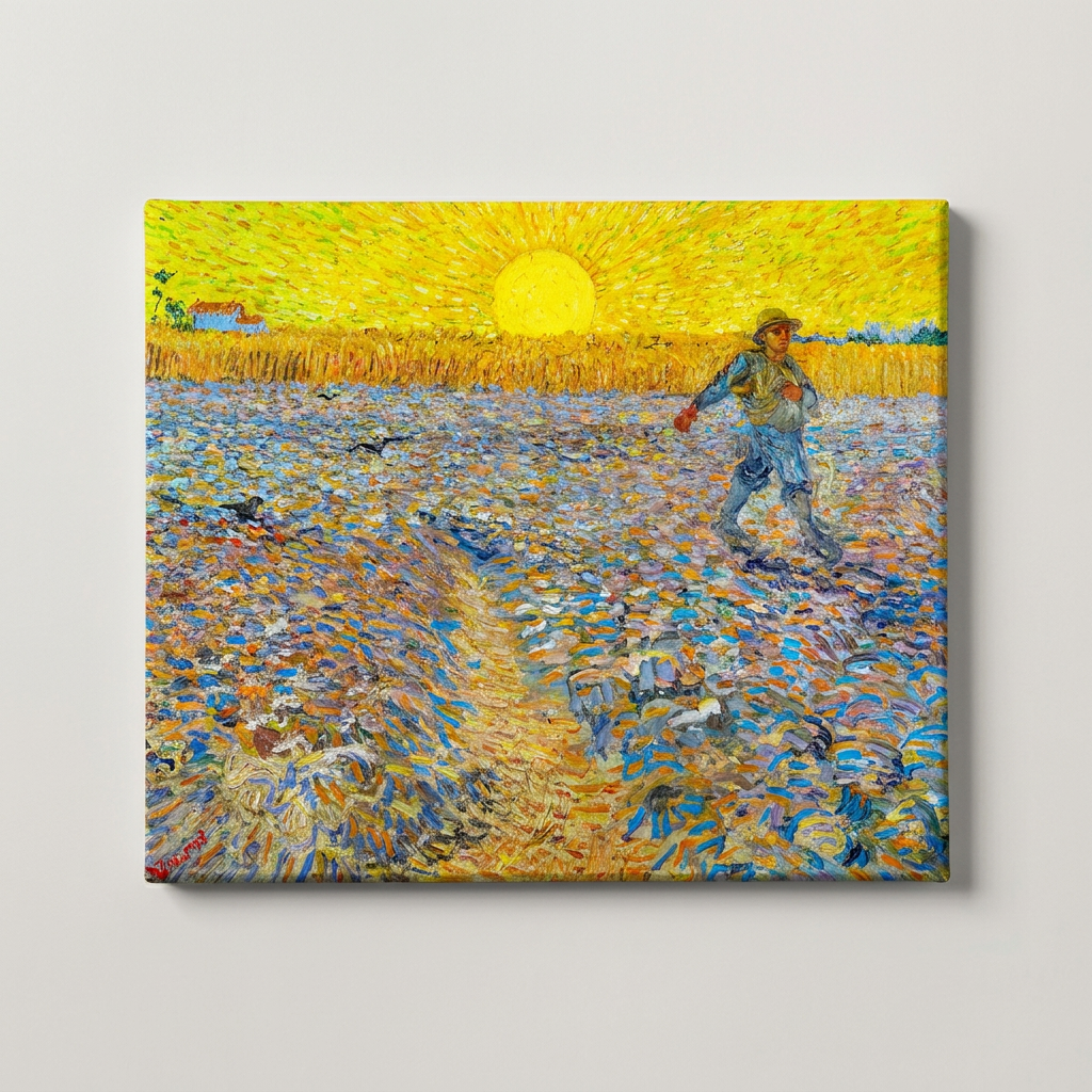 고흐 씨 뿌리는 사람 명화 캔버스 그림액자 인테리어액자 대형사이즈, 60x50cm, 캔버스액자 가격 추이 고흐 씨 뿌리는 사람 명화 캔버스 그림액자 인테리어액자 대형사이즈, 60x50cm, 캔버스액자 - 최저가 36,000원