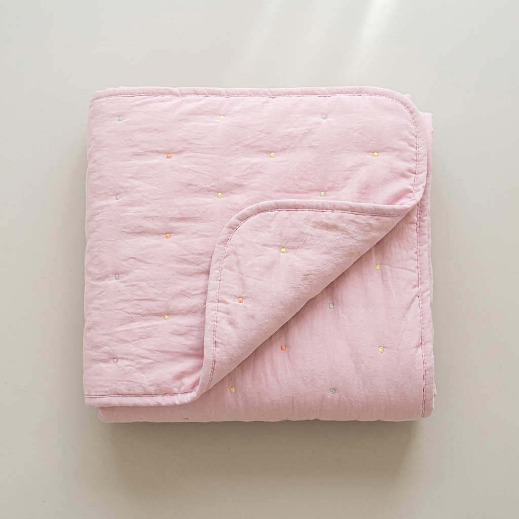 더자리 네이처워싱 자수 다운필 웨어러블 패딩 담요, L 100x160cm, 무무레몬, 1장