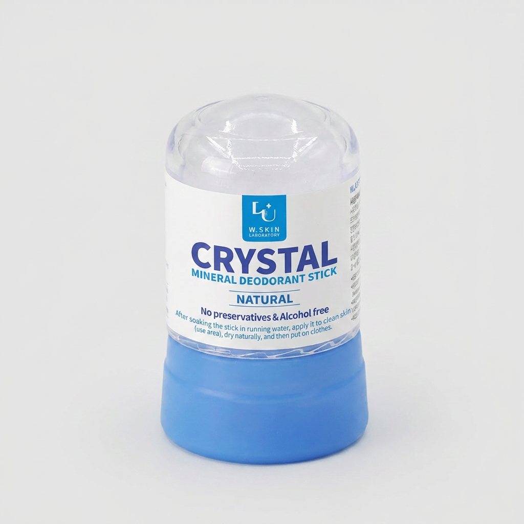 W.피부연구소 크리스탈 데오드란트 네추럴, 45g, 1개