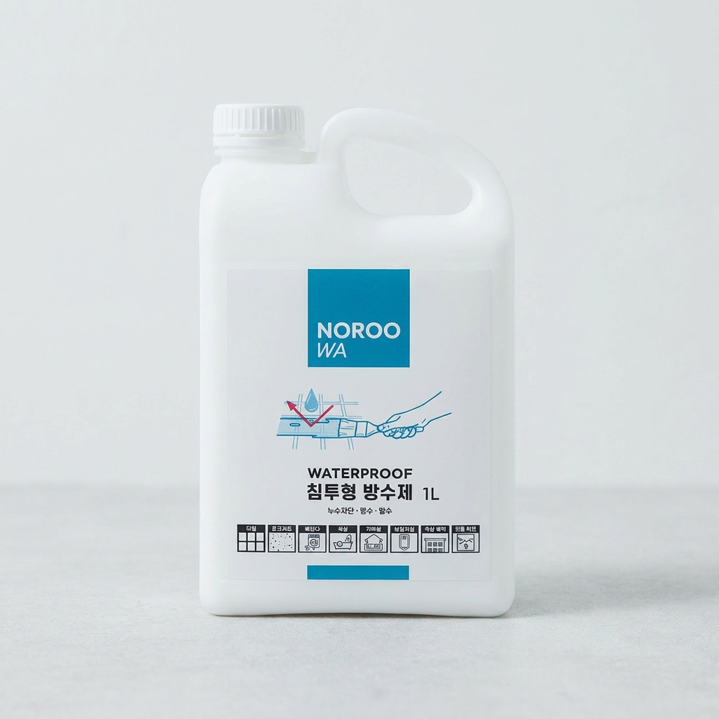 노루와 침투형 방수제, 1L, 1개