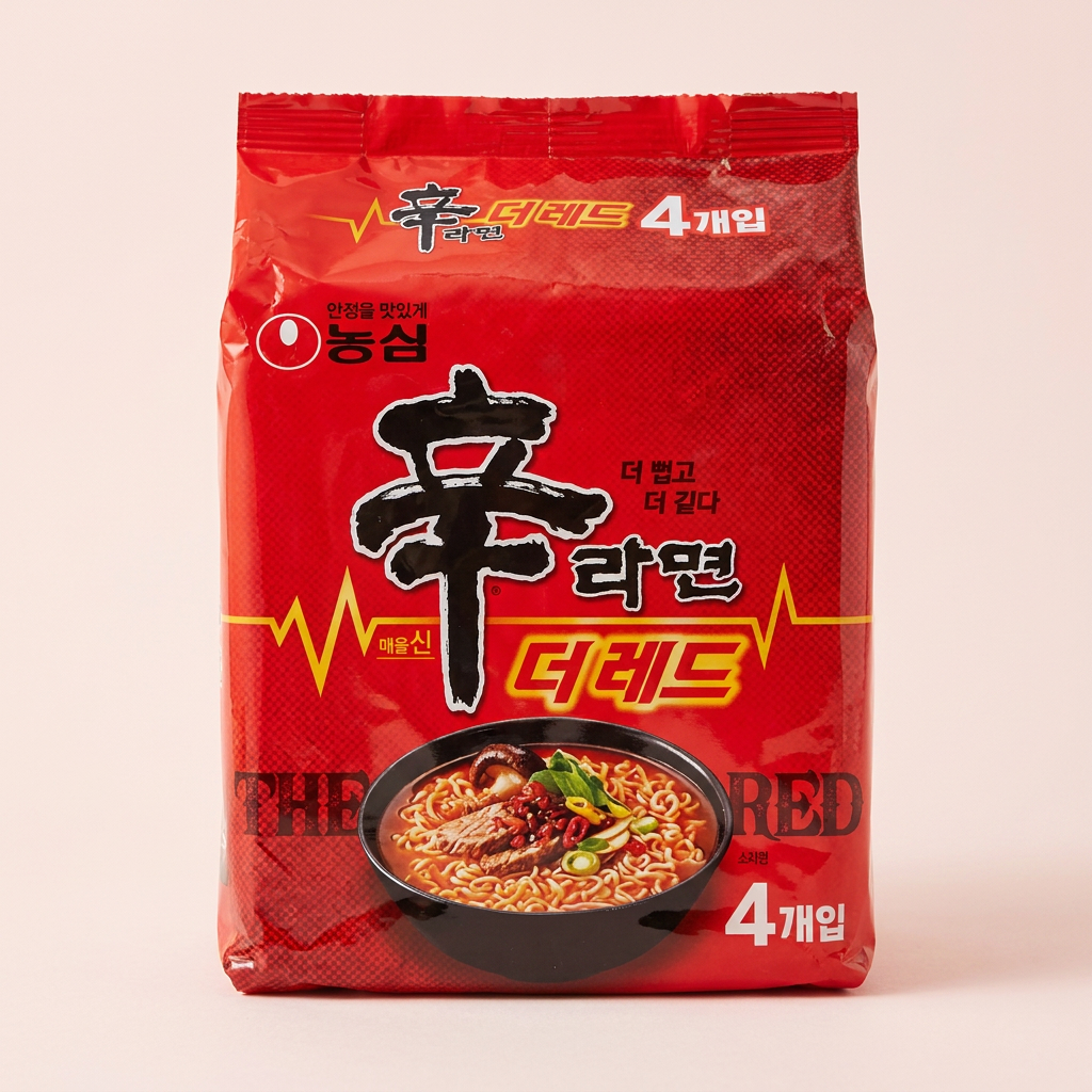 농심 신라면 더 레드 125g 8개 상품 이미지