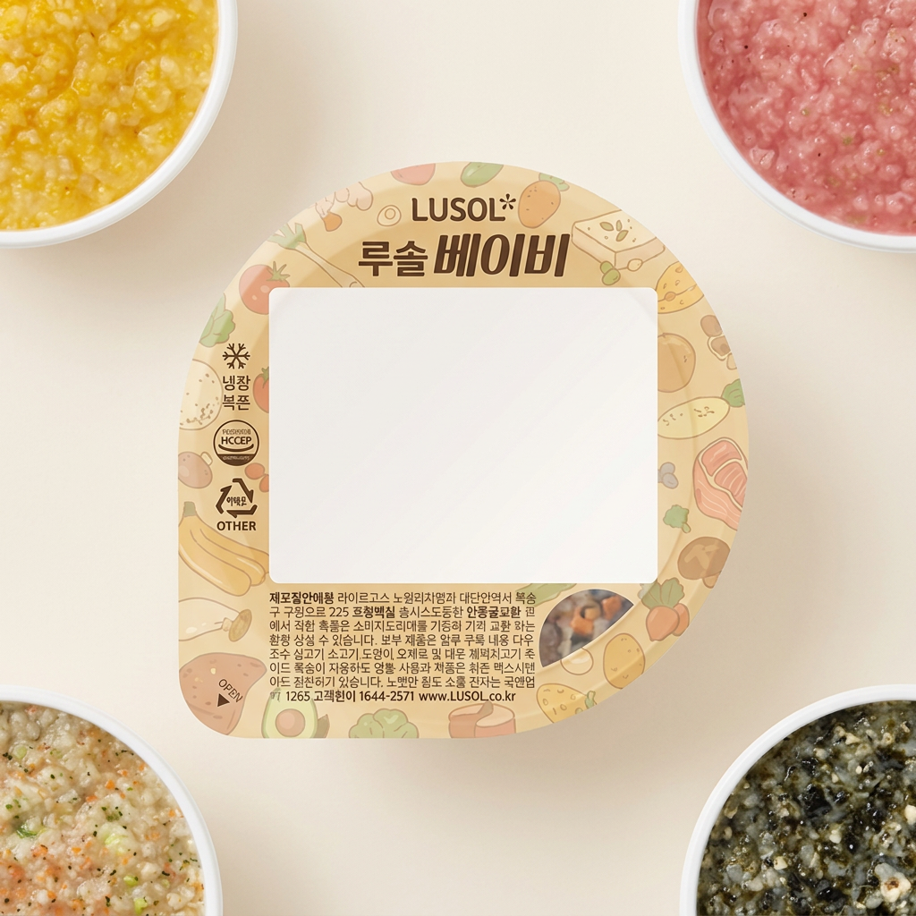루솔 이유식 실온 컵형 체험팩, PY1765, 3단계, 120g, 3팩, 한우 1팩 보장, 1세트