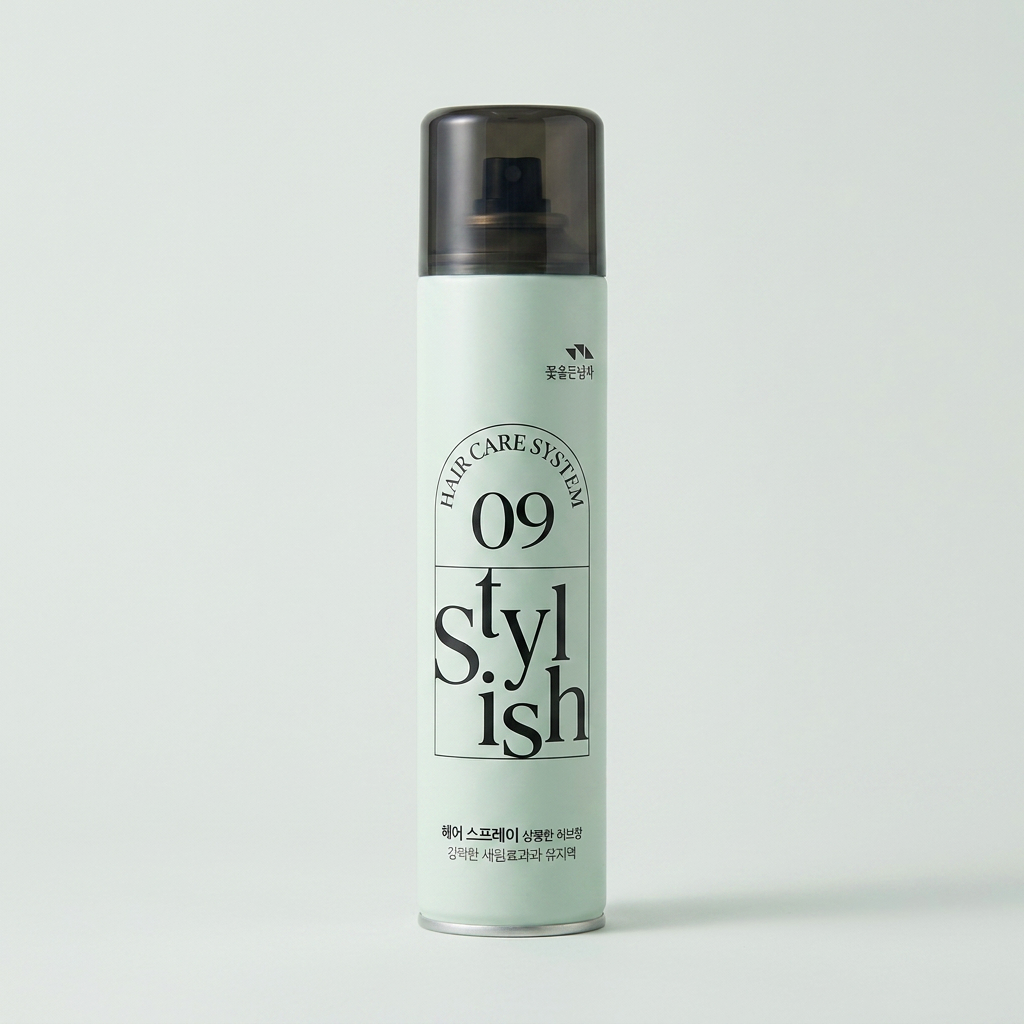 꽃을든남자 헤어케어시스템 헤어 스프레이, 상큼한 허브향, 300ml, 2개