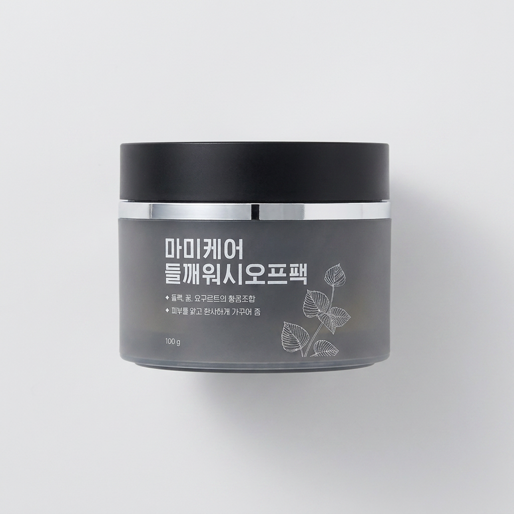 마미케어 들깨 기미필링 워시오프 팩, 100g, 1개