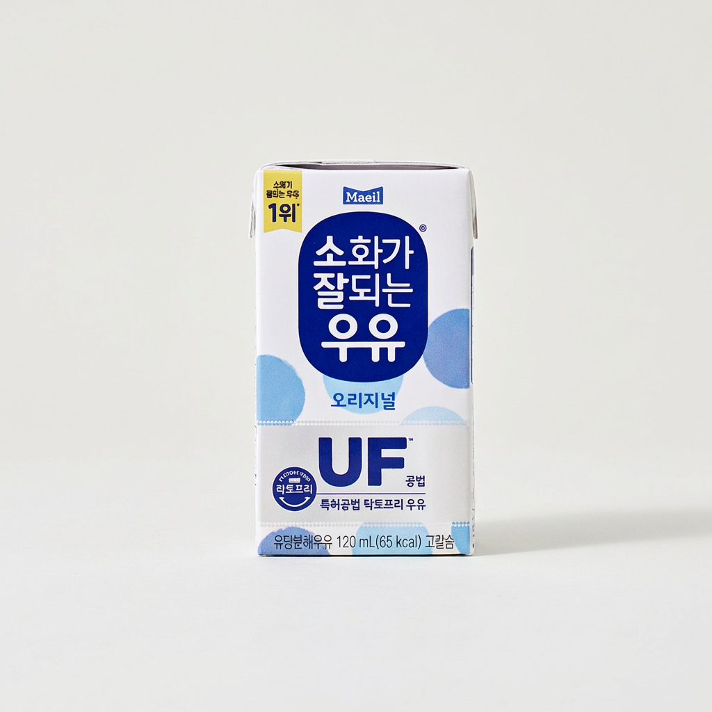 매일유업 소화가 잘되는 우유, 오리지널, 120ml, 24개