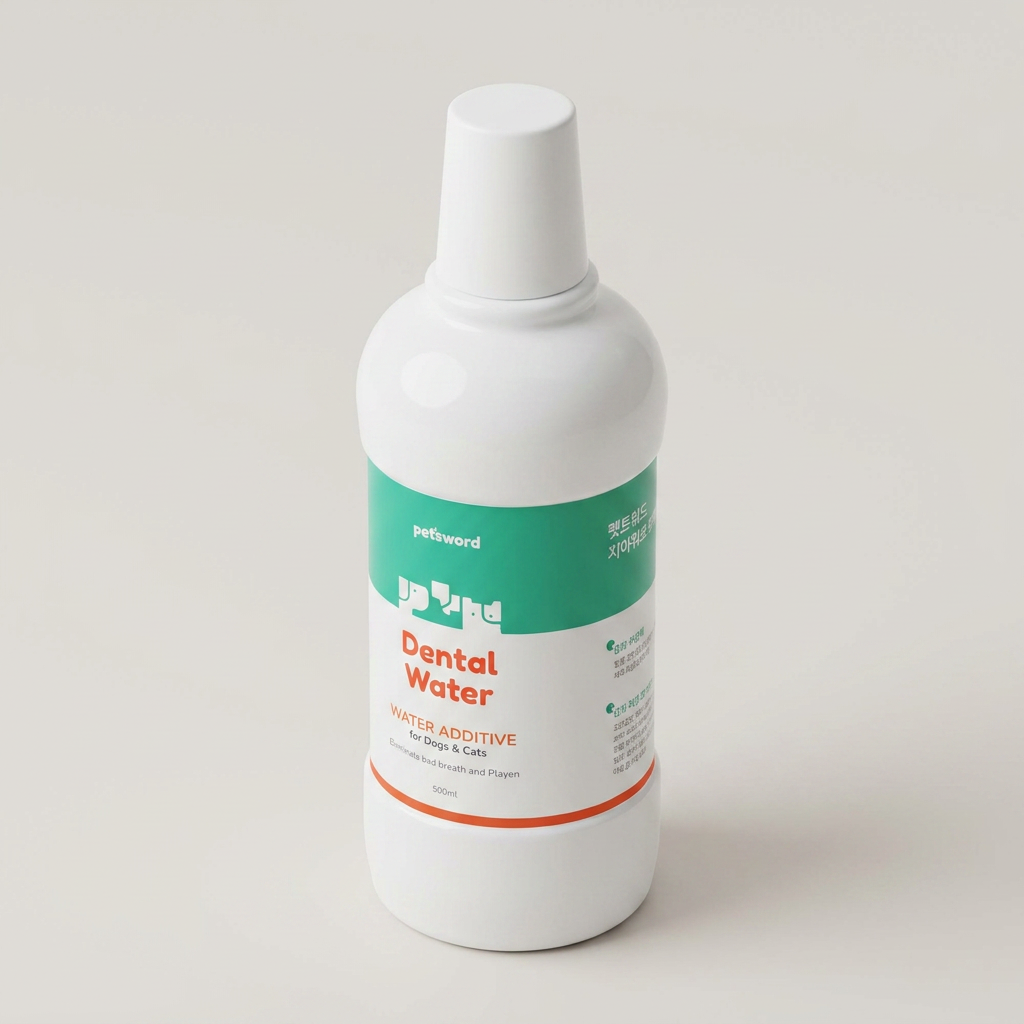 펫츠워드 덴탈 워터 강아지 전용, 500ml, 2개