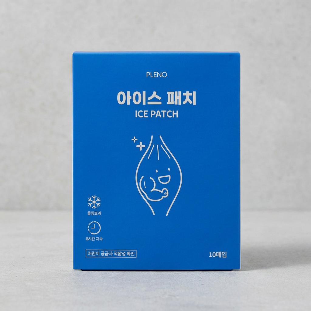 플레노 무릎 냉찜질팩 아이싱 쿨링패치 30매, 1개