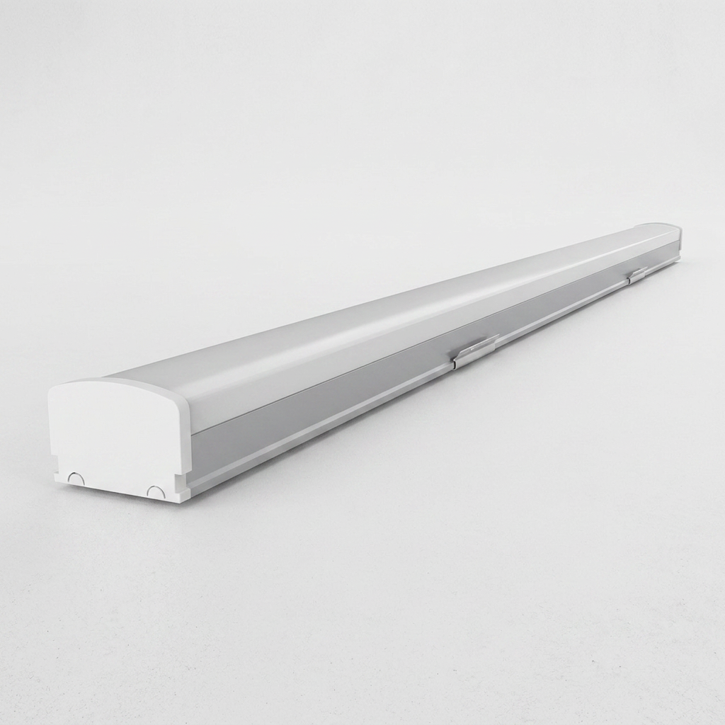 장수램프 LED 직부등기구, 40W, 1200mm, AL, 주광색(흰색빛), 플리커프리O, 1개