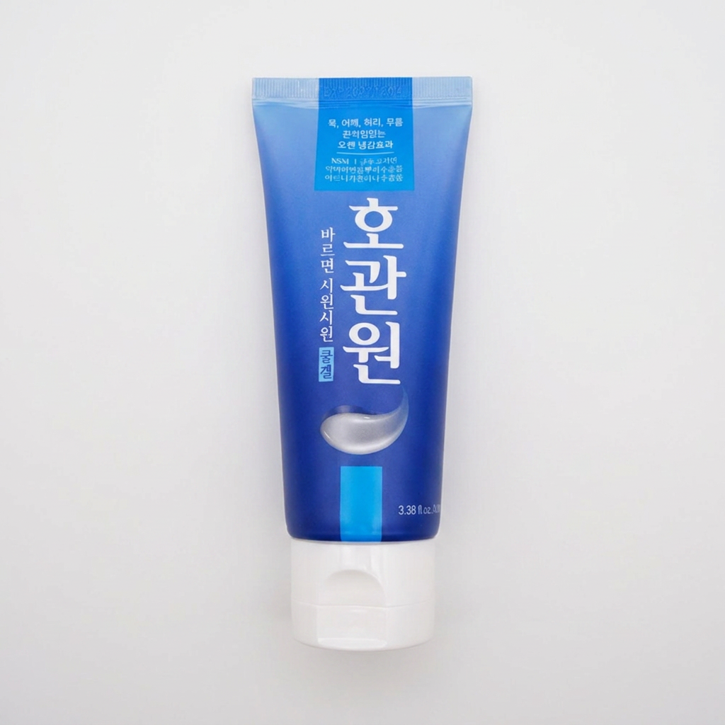 호관원 바르는 마사지겔, 튜브타입, 시원한 쿨겔, 100ml, 1개