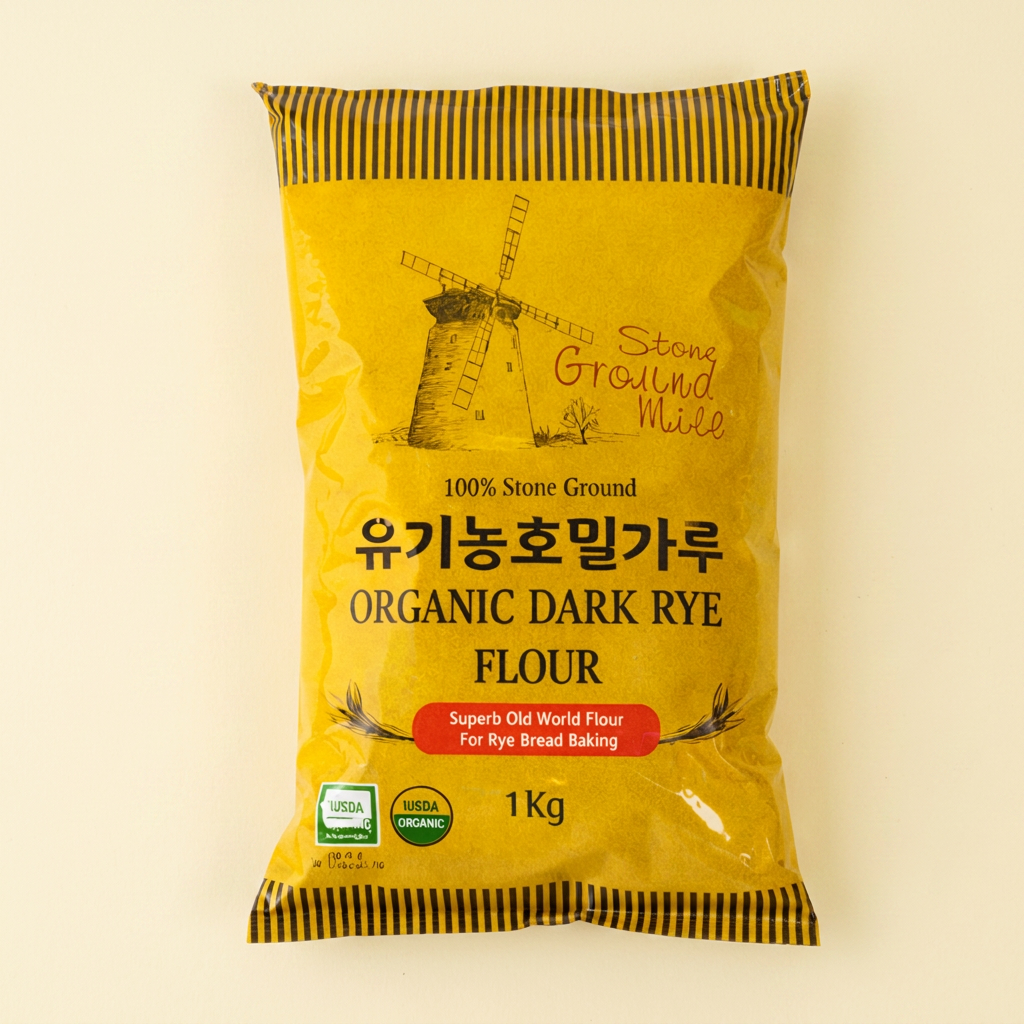 선인 유기농 호밀가루, 1개