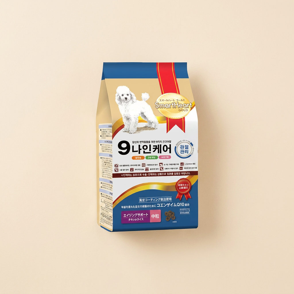나인케어 강아지사료, 뼈/관절강화, 3kg, 1개