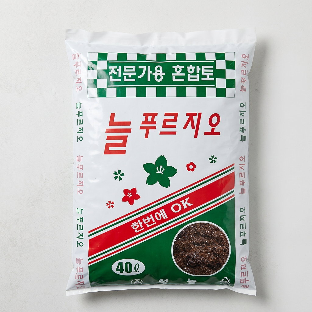 늘 푸르지오 분갈이흙, 7L, 1개