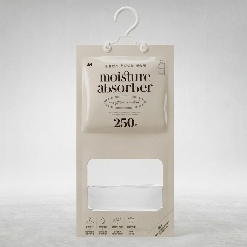 올챌린지 옷걸이 제습제, 250g, 10개입, 1개