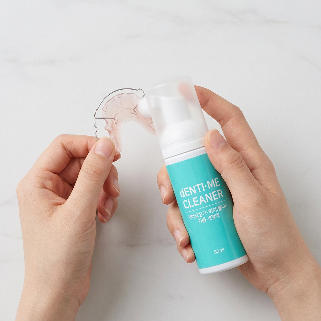 덴티미 클리너 구강장치 세정제, 50ml, 1개