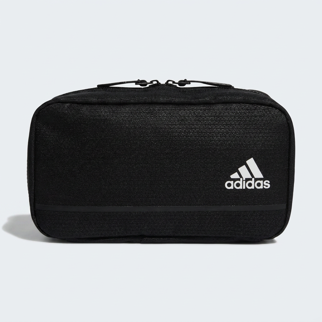 아디다스골프 리버서블 파우치 GT5969, 블랙, 8x24x13cm, 1개