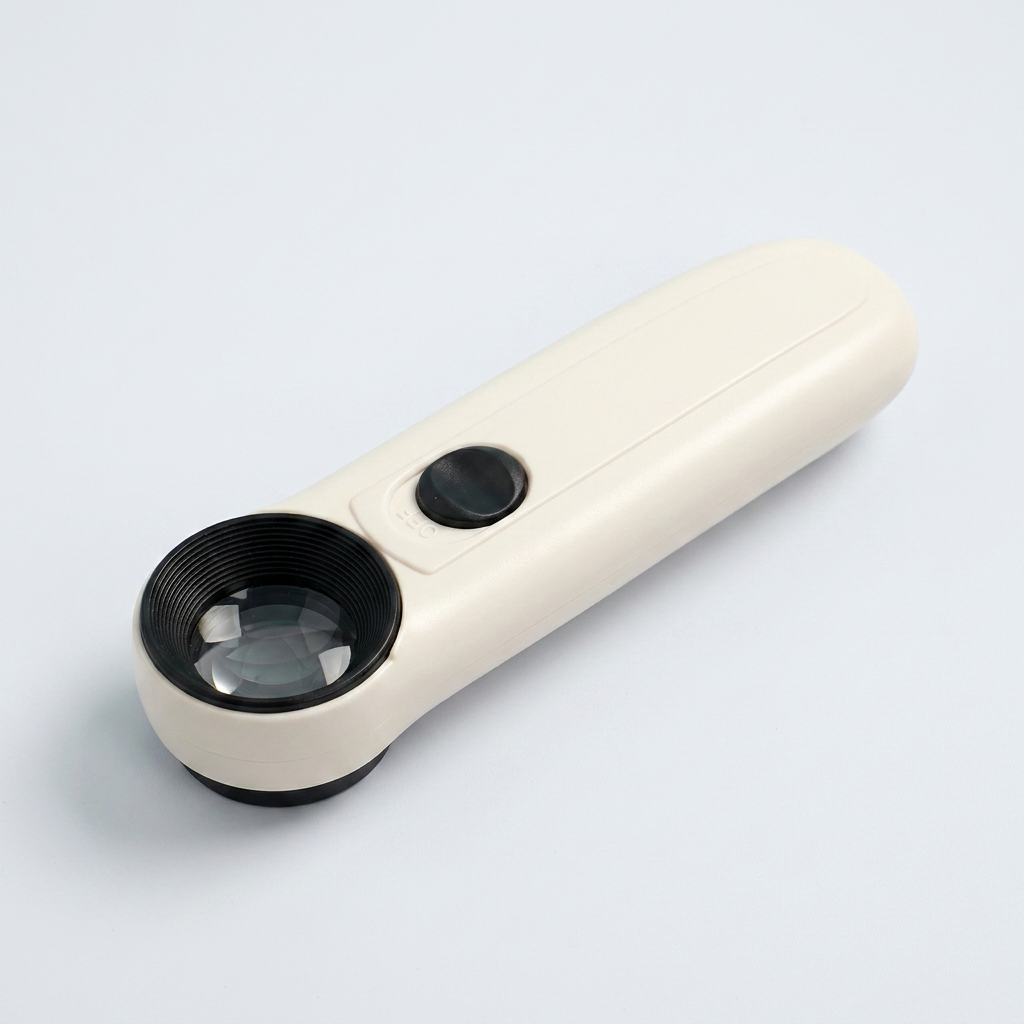 스마트폰 망원경 HWA 휴대용 LED 현미경, 40배, 21mm, 1개