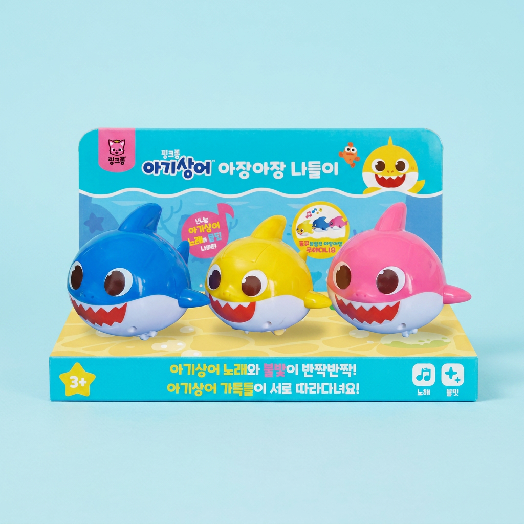 핑크퐁 아기상어 아장아장 나들이, 1개