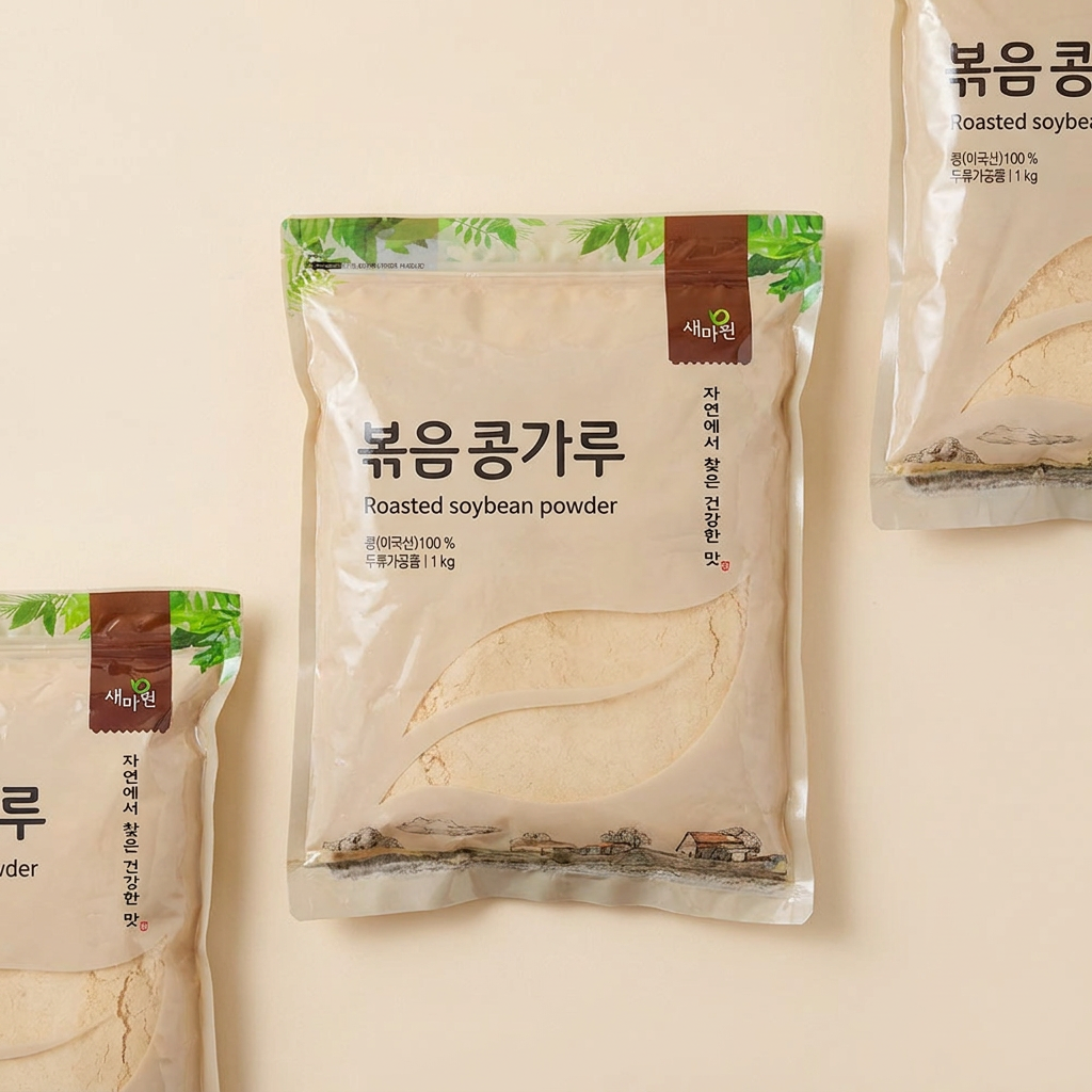 새마원 볶음콩가루, 1kg, 3개