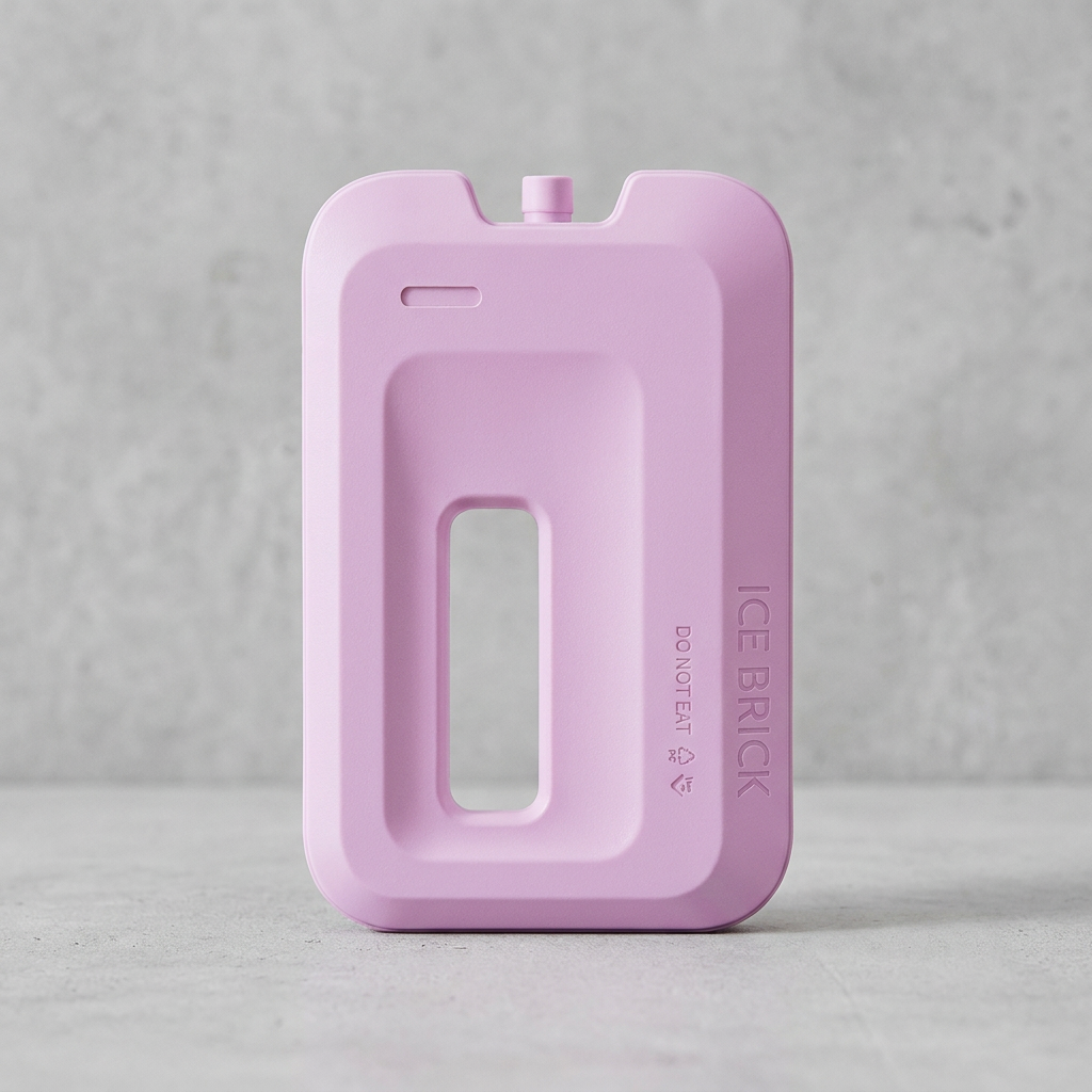 휴대용 아이스팩, 660ml, 그레이, 1개