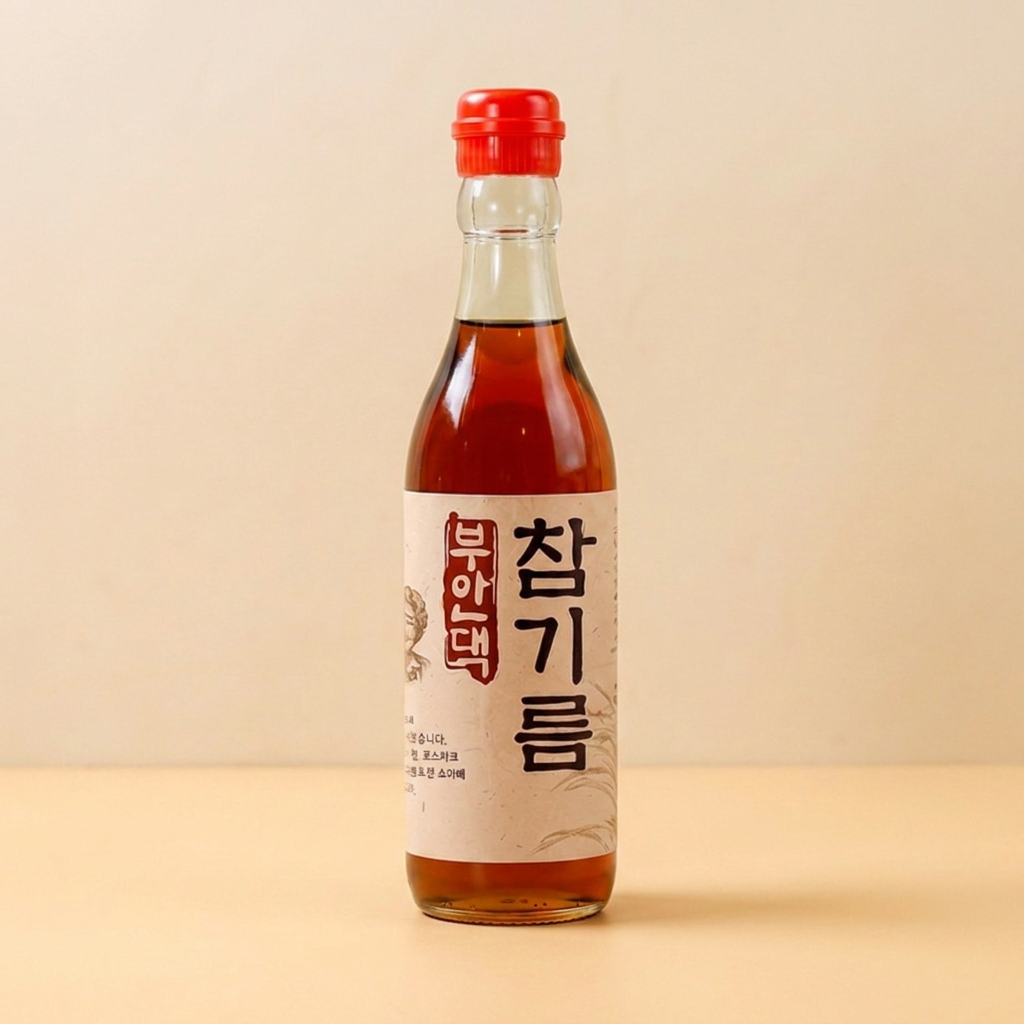 부안댁 진한 참기름, 350ml, 1개