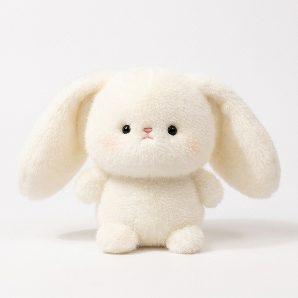 네이처타임즈 귀여운 동물 친구들 인형, 토끼, 15cm, 1개