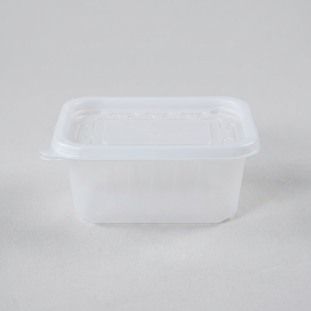 사각반죽 용기, 검정, 400ml, 50세트, 1개