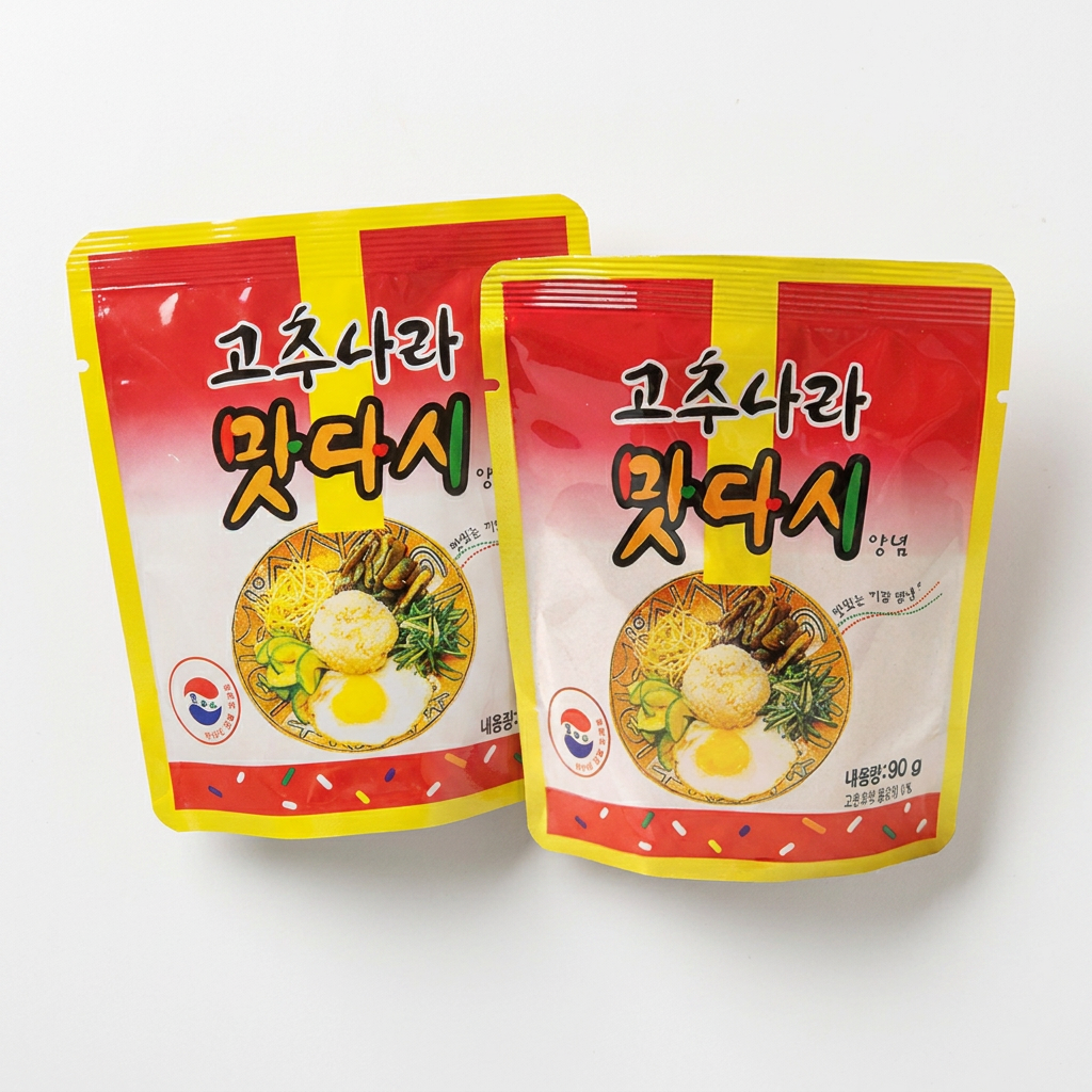 맛다시 고추나라 + 산채비빔맛다시, 90g, 5개 + 5개, 1세트