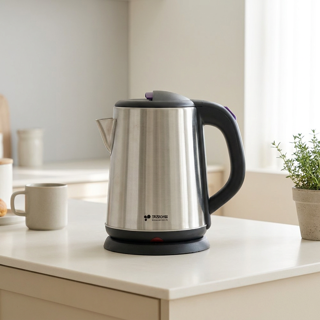 키친아트 전기포트 KAEP-6520, 2.0L, 무선, 스테인리스, 1개