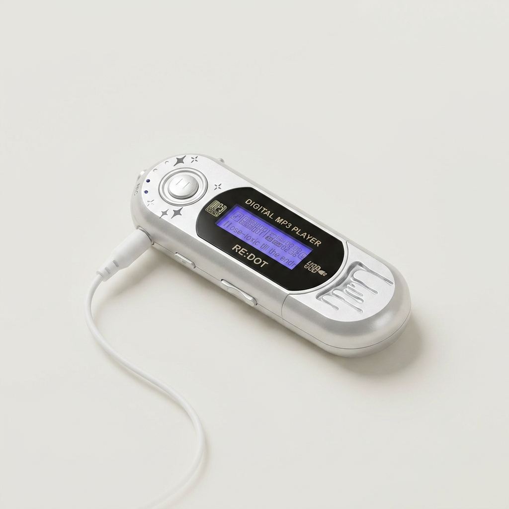 리닷 REDOT 플립 MP3 플레이어, 블랙