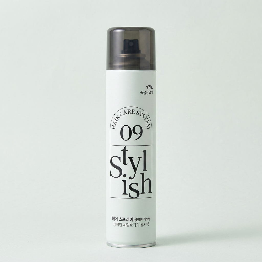 꽃을든남자 헤어케어시스템 헤어 스프레이, 상큼한 허브향, 300ml, 10개