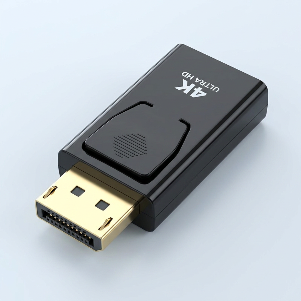 DP to HDMI 변환 젠더, 1cm, 1개