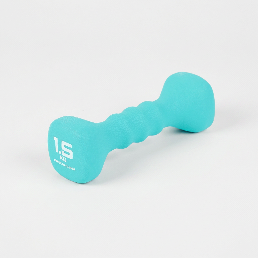 아이워너 네오프렌 사각 아령, 1.5kg, 1개