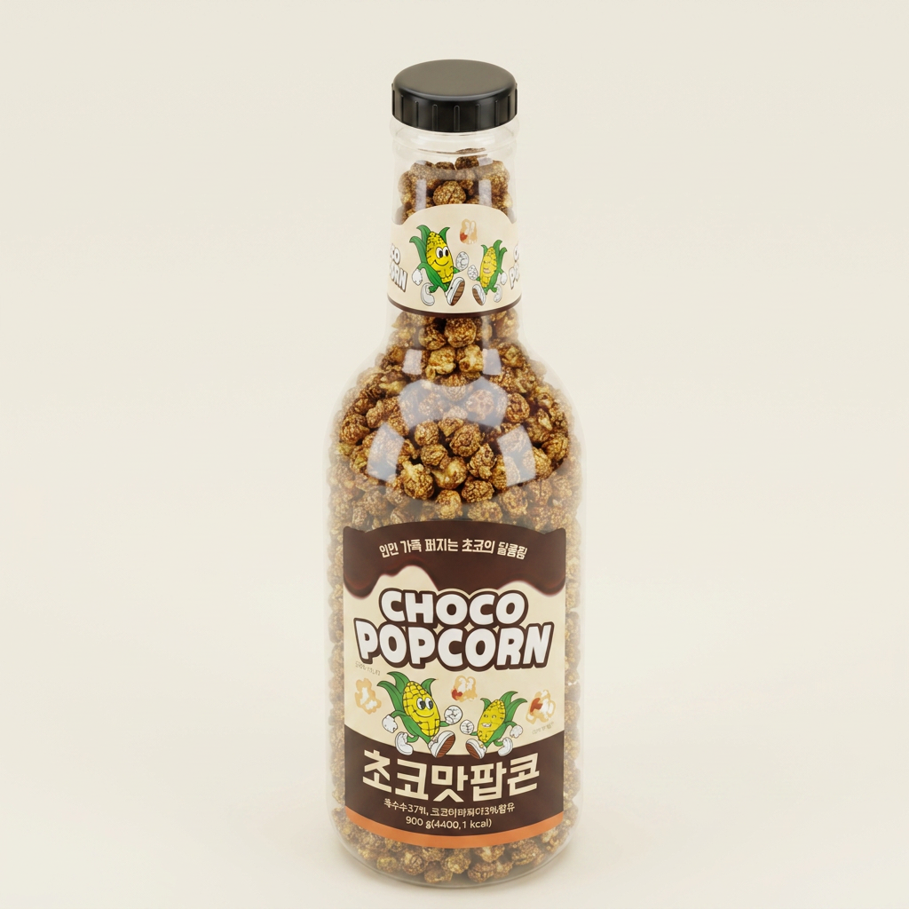 초코맛 저금통 팝콘, 260g, 2개
