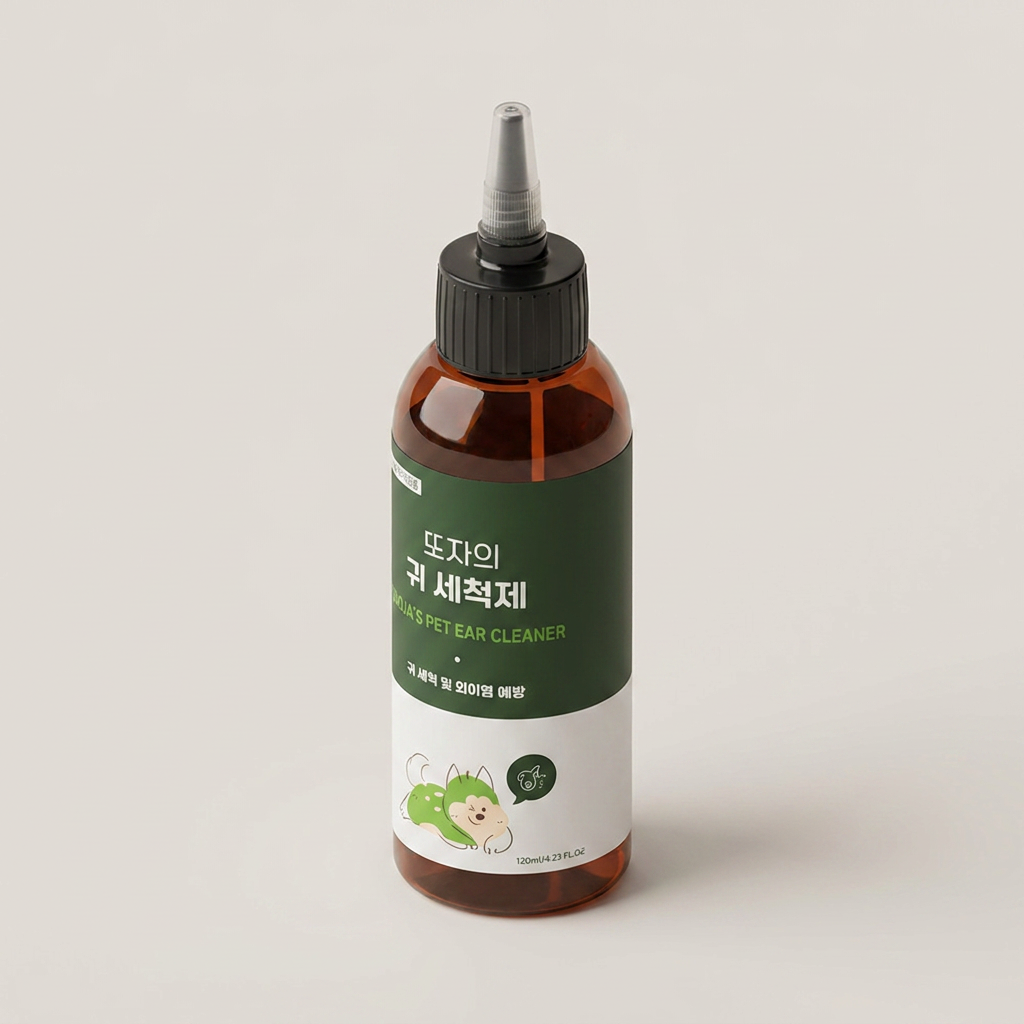 강아지 귀세정제 이어클리너, 120ml, 1개
