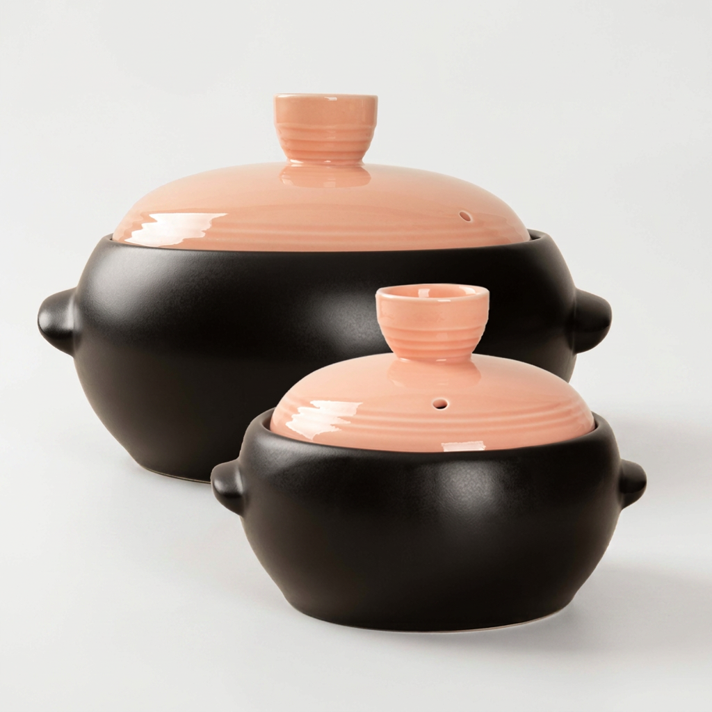 진뚝배기 돔 신소지 뚝배기, 1호+3호 세트, 15.7cm, 1세트