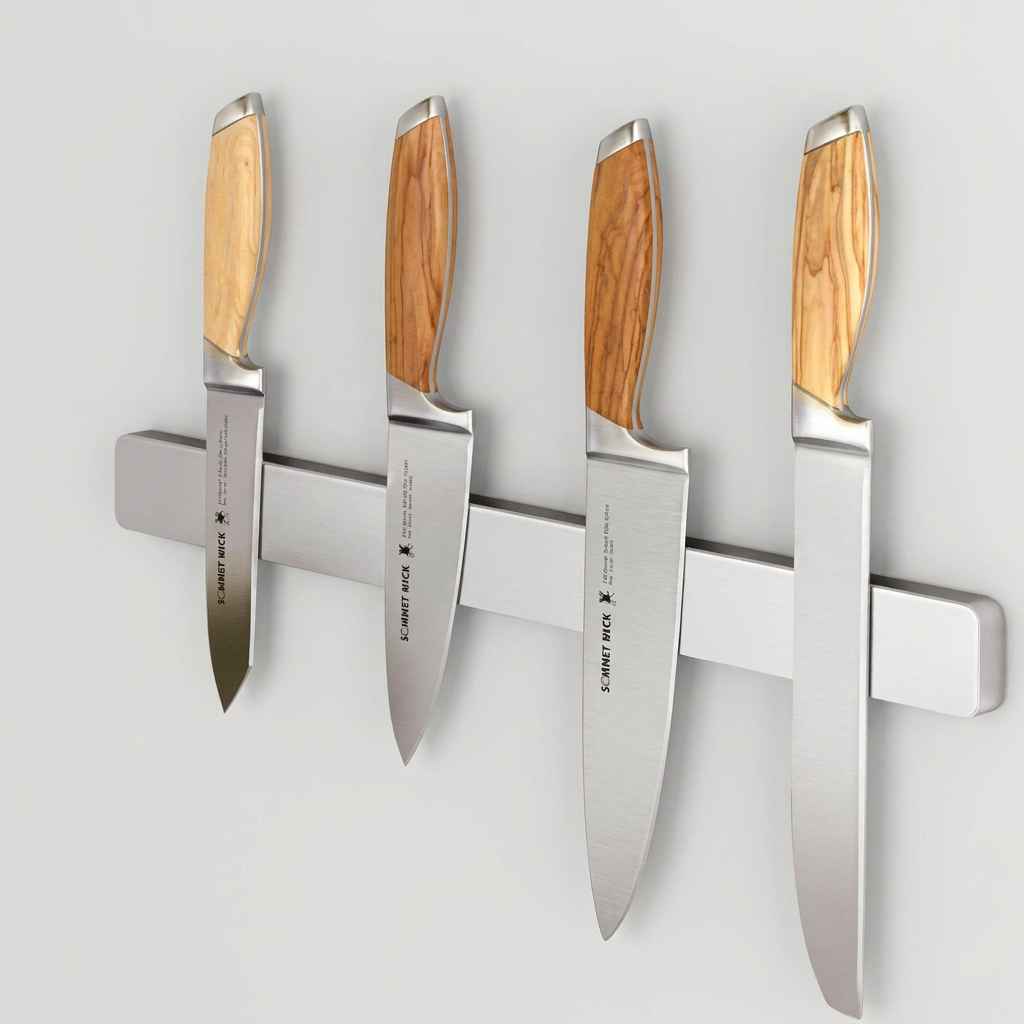 삼안 스텐 자석 칼꽂이 거치대, 30cm, 1개
