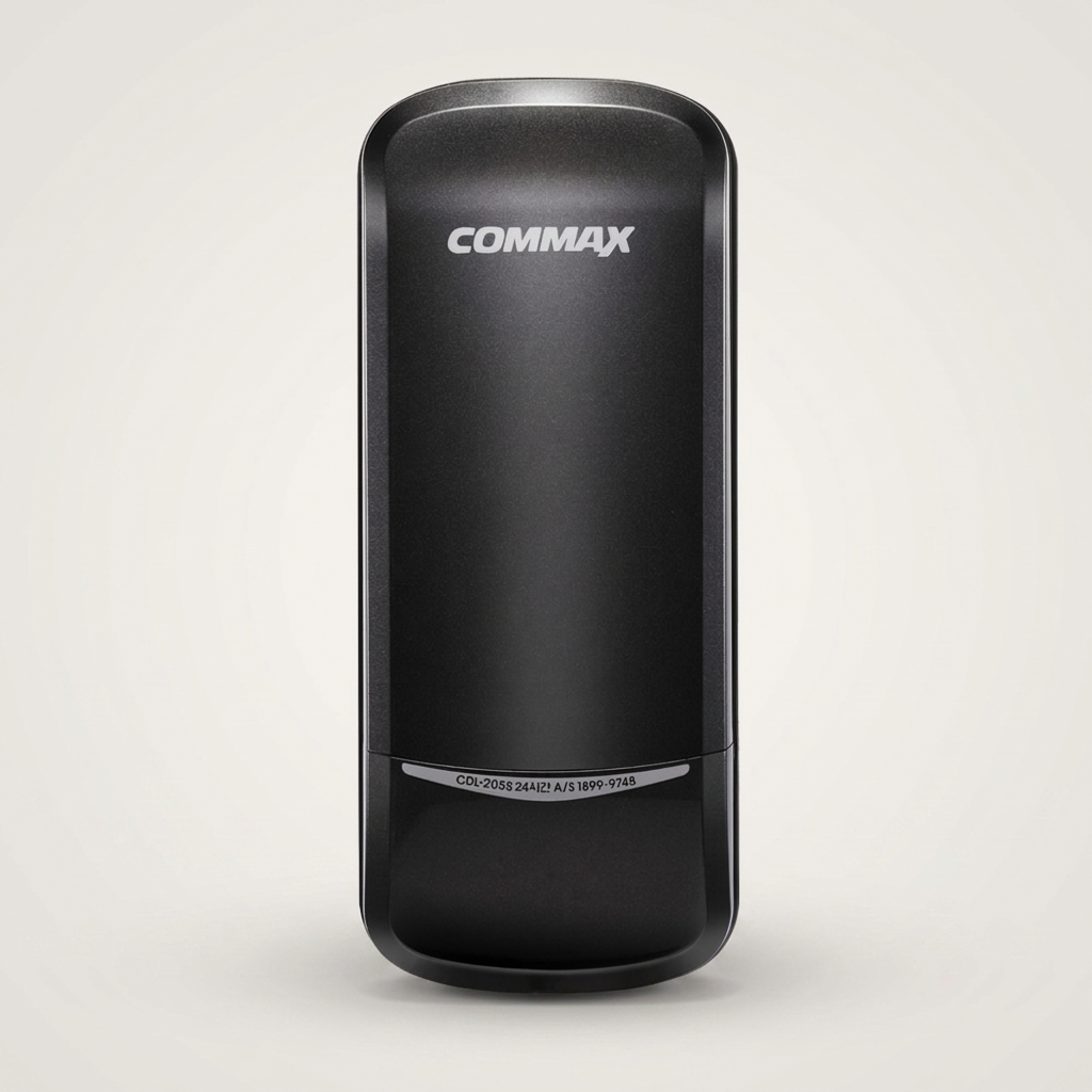코맥스 번호키 전용 도어록, CDL-205S, 비밀번호 4개, 마스터번호기능, 내부이중잠금, 고객직접설치, 1개