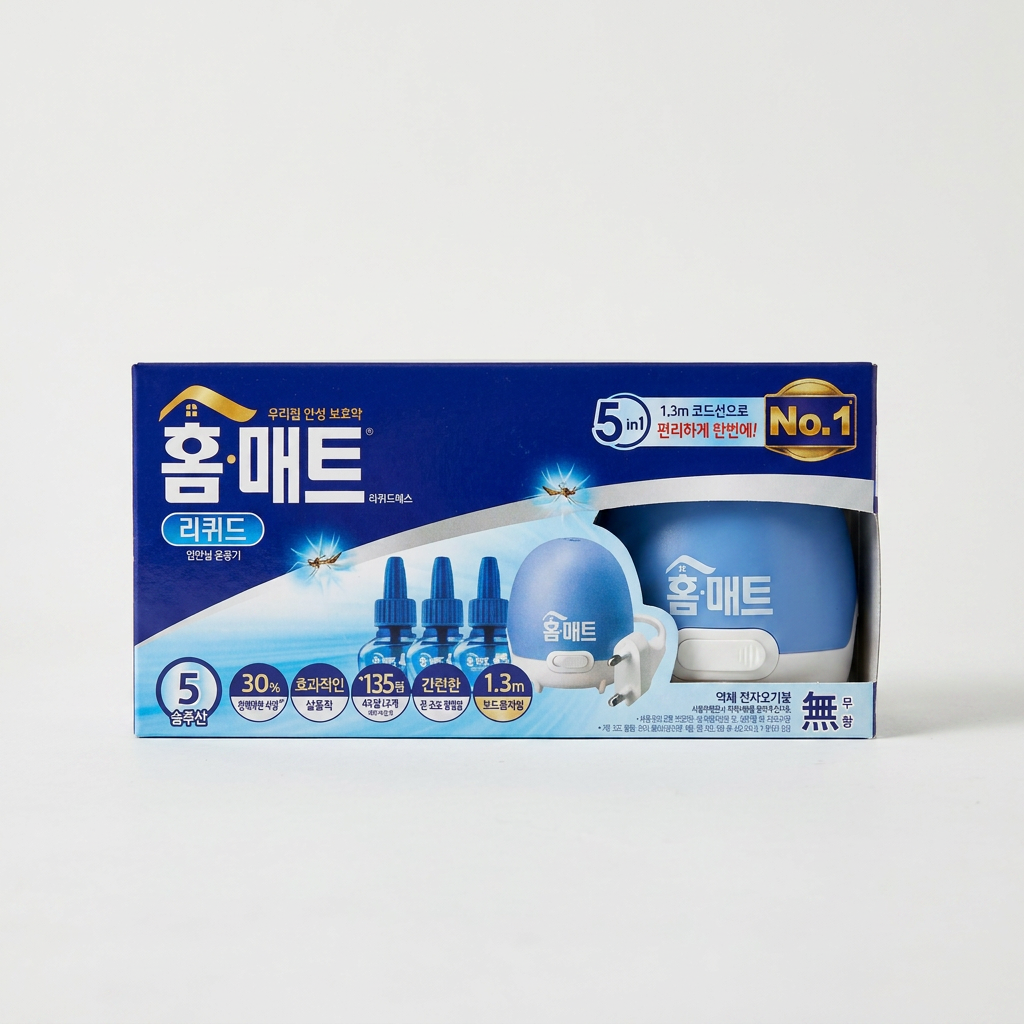 홈매트 리퀴드 코드형 + 리필 3입